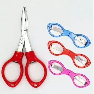 

GUNTING LIPAT STAINLESS MODEL KACAMATA TRAVEL FOLDING PEMOTONG KERTAS SERBAGUNA