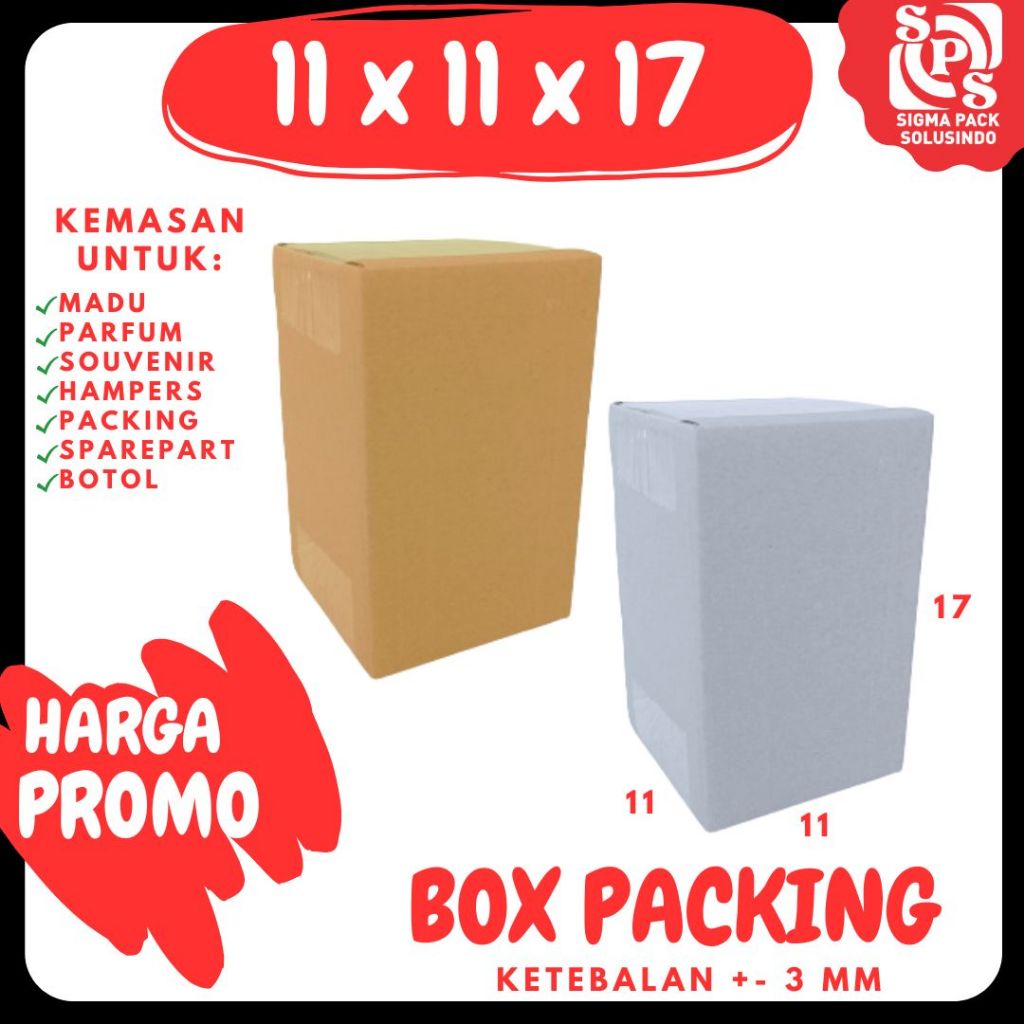 

Kardus 11x11x17 Box Packing A1 Karton Dus Jamu Kotak Olshop Kemasan Souvenir Sparepart Obat Madu Mainan