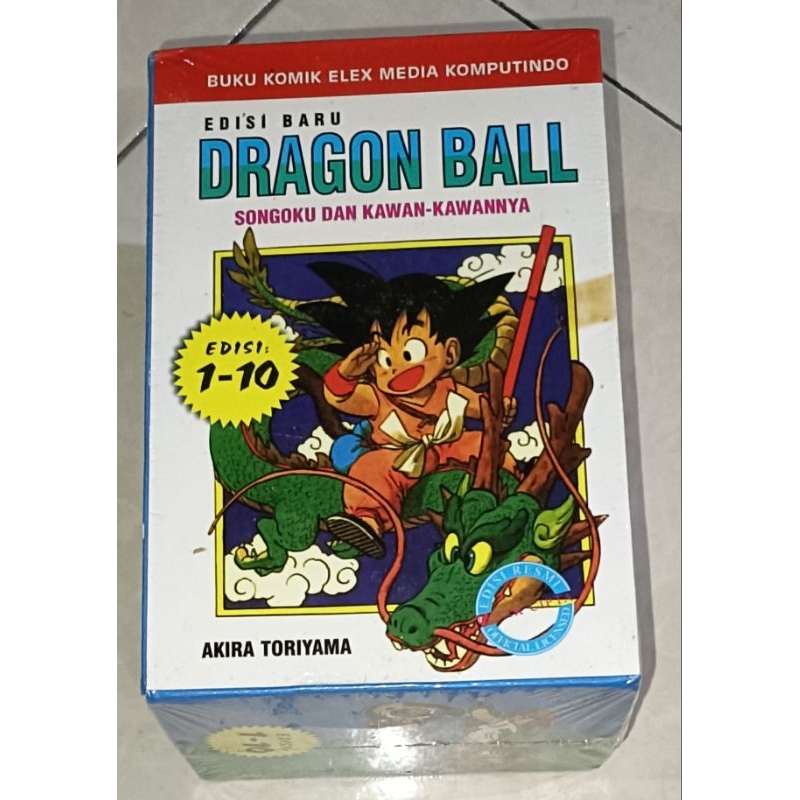 komik dragon ball box set vol 1-10 original segel