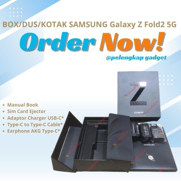 

BOX/DUS/KOTAK SAMSUNG Galaxy Z Fold2 5G