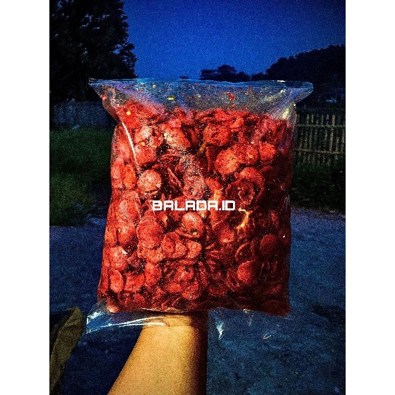

SOSIS GORENG Pedas Daun Jeruk Kemasan 1 Kg
