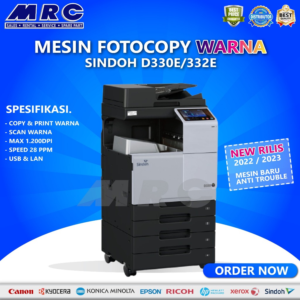 MESIN SINDOH D332E A3 COLOR (NEW)