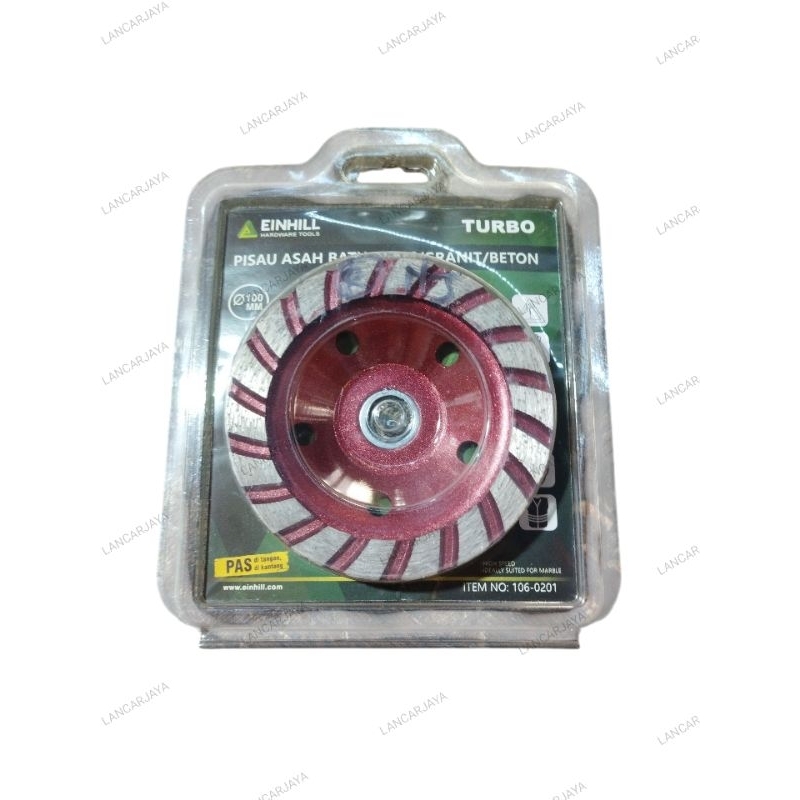 Einhill Diamond whell Turbo DRY/ Pisau poles keramik 4"
