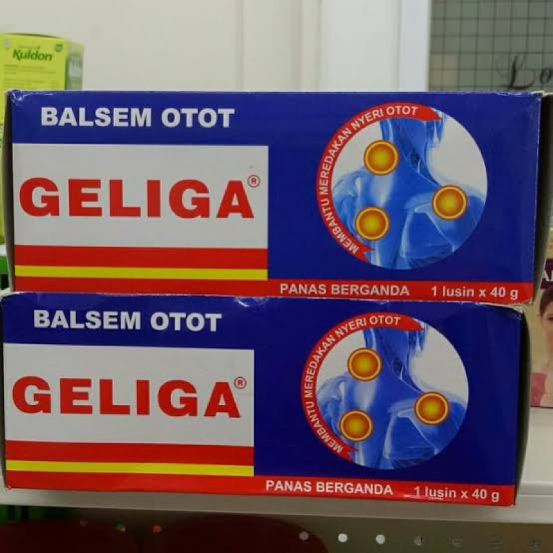 BALSEM GELIGA ISI 40 GRAM - LUSIN