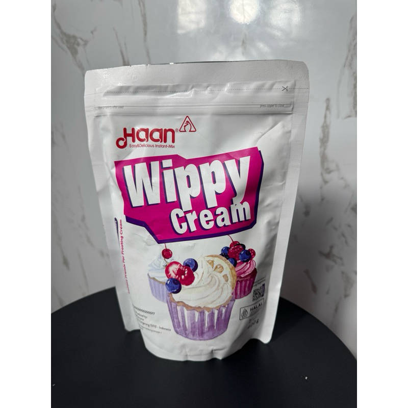 

HAAN WIPPY CREAM POUCH 400gr