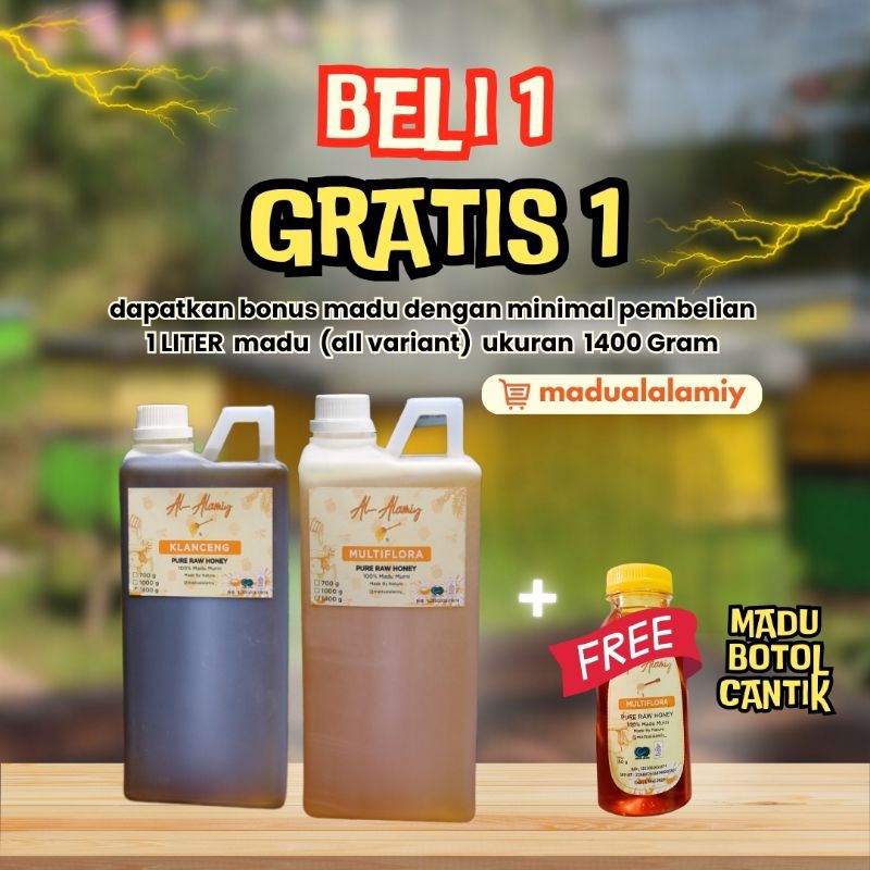 

MADU ASLI 100% MADU KELANCENG, AKASIA CARPA, MAHONI (pahit), MULTIFLORA
