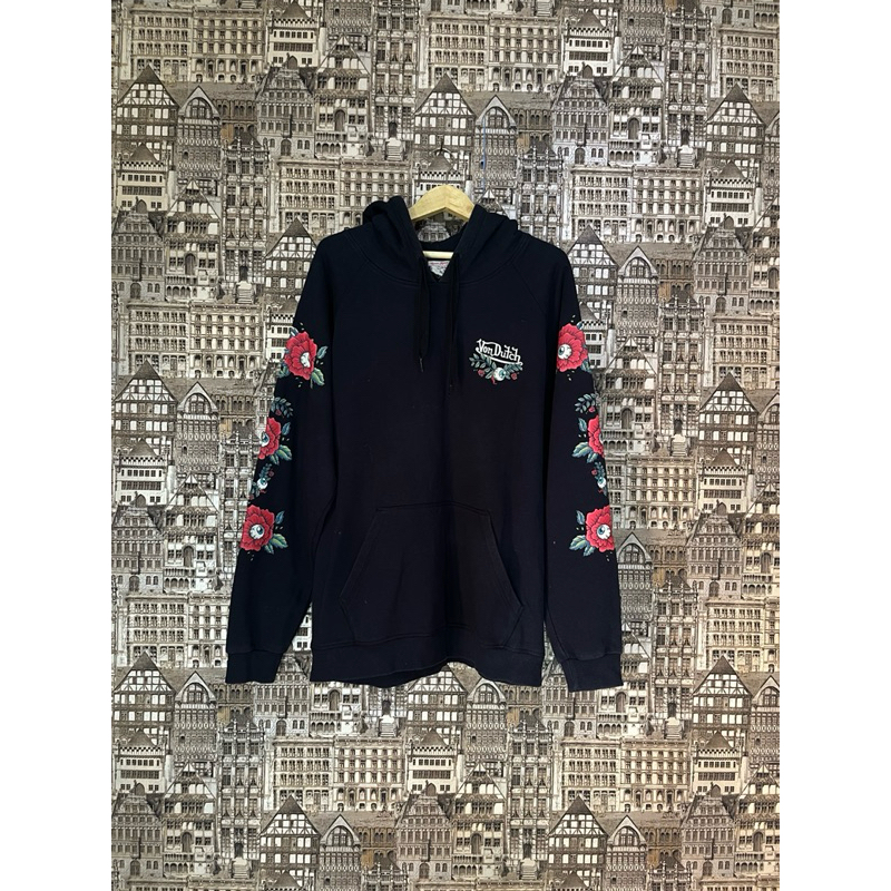 Preloved Von Dutch Hoodie Original (Hitam
