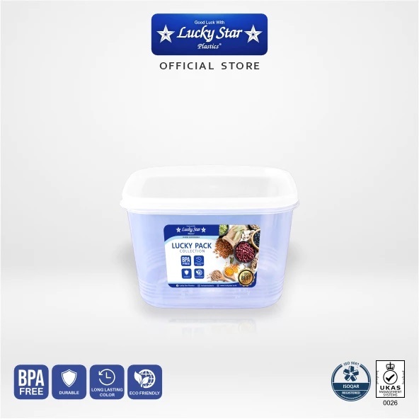 [OC] LUCKY PACK / TOPLES PLASTIK / Food Container/ FOOD KEEPER / WADAH PLASTIK JUMBO / TEMPAT PENYIM
