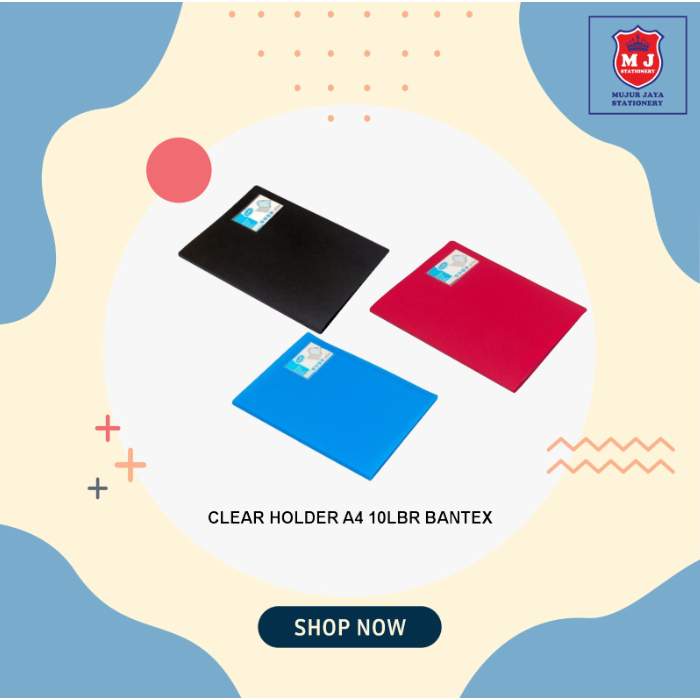 

CLEAR HOLDER A4 10 LEMBAR BANTEX