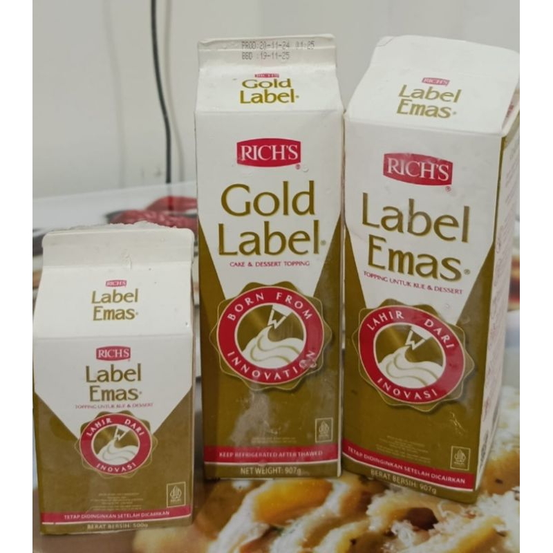 

RICH GOLD WHIPPING CREAM