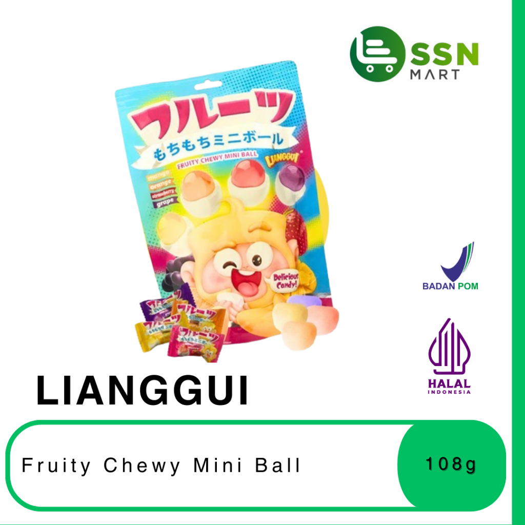 

SSNMart Lianggui Fruity Chewy MINI BALL