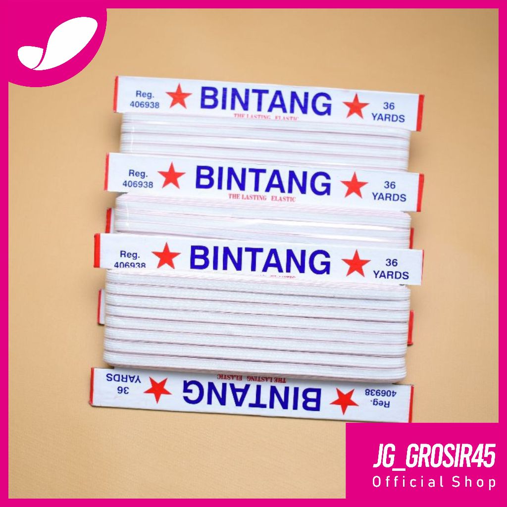 

bintang elastik papan / karet elastik/ tali karet/ koloran