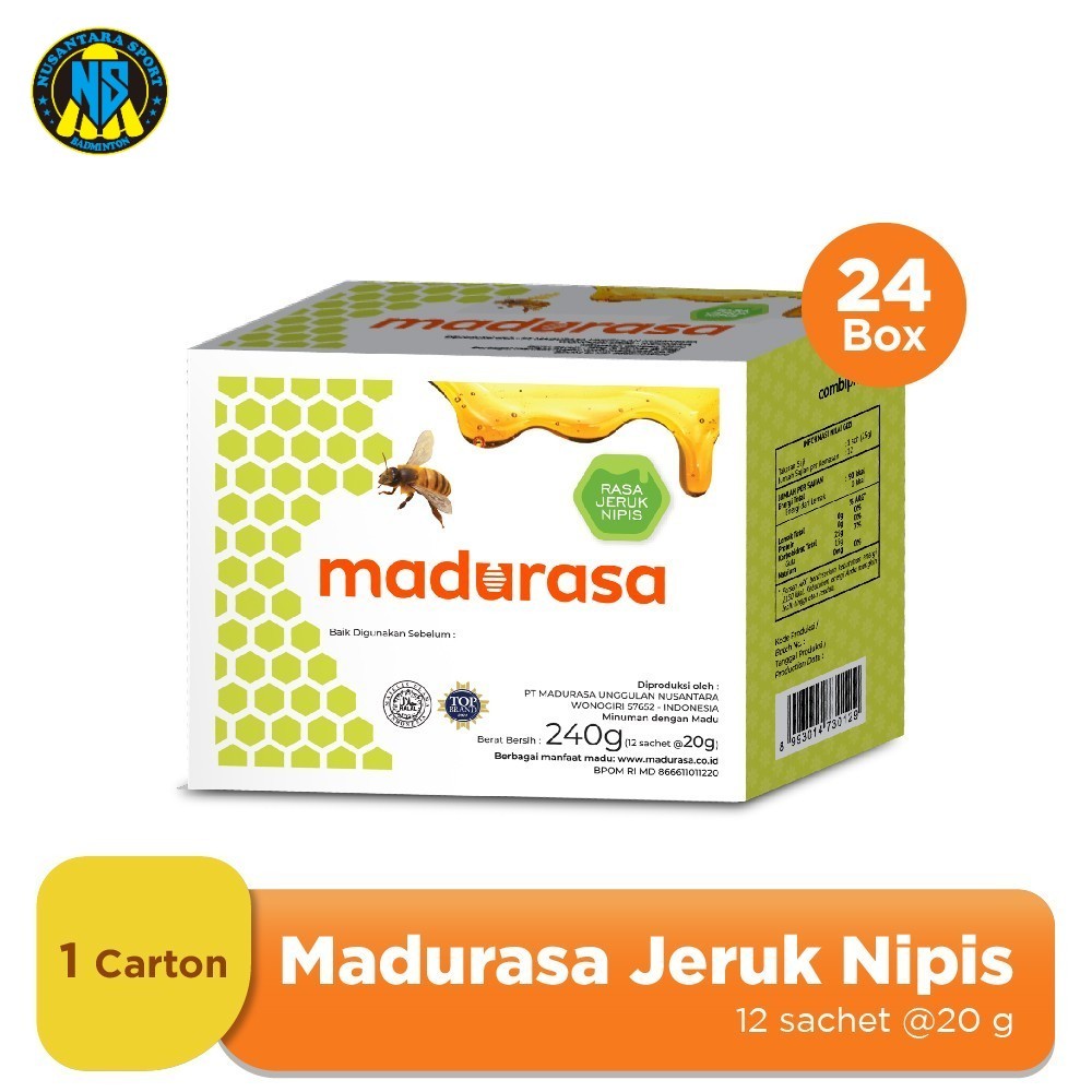 

CTN - Madurasa Sachet Jeruk Nipis 20gr Box