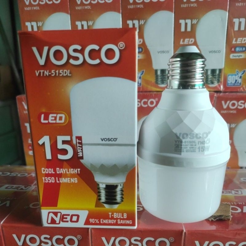 LAMPU LED 15 WATT VOSCO VTN 515DL BOHLAM LED 15 WATT VOSCO NEO T BULB