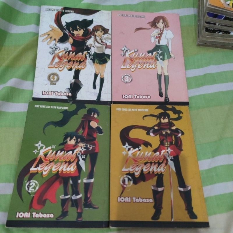 Kunai Legend 1-4 set komik