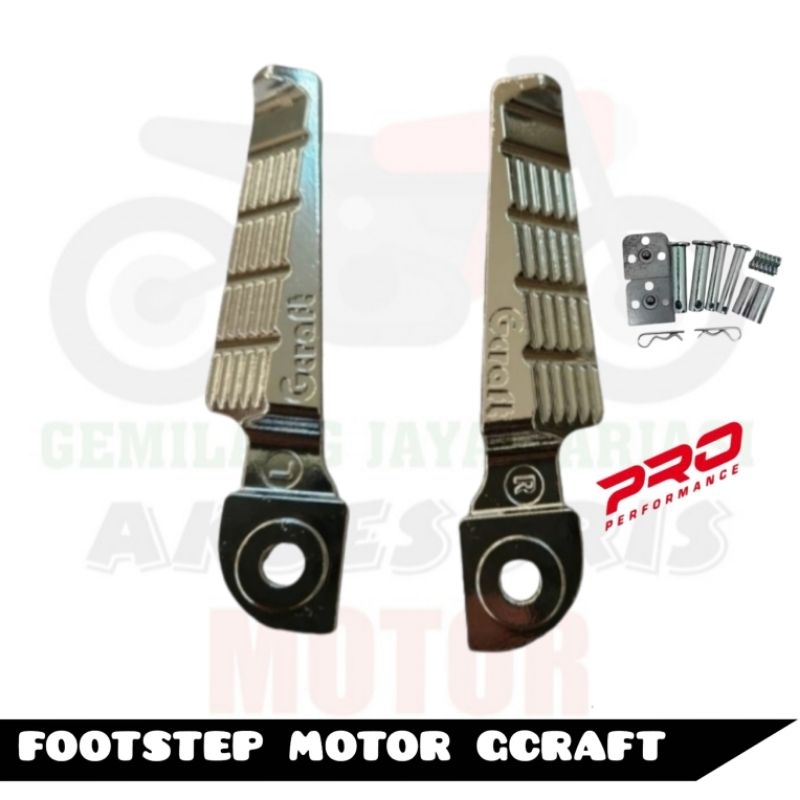 INJAKAN FOOTSTEP BELAKANG GCRAFT MOTOR SCOOPY MIO