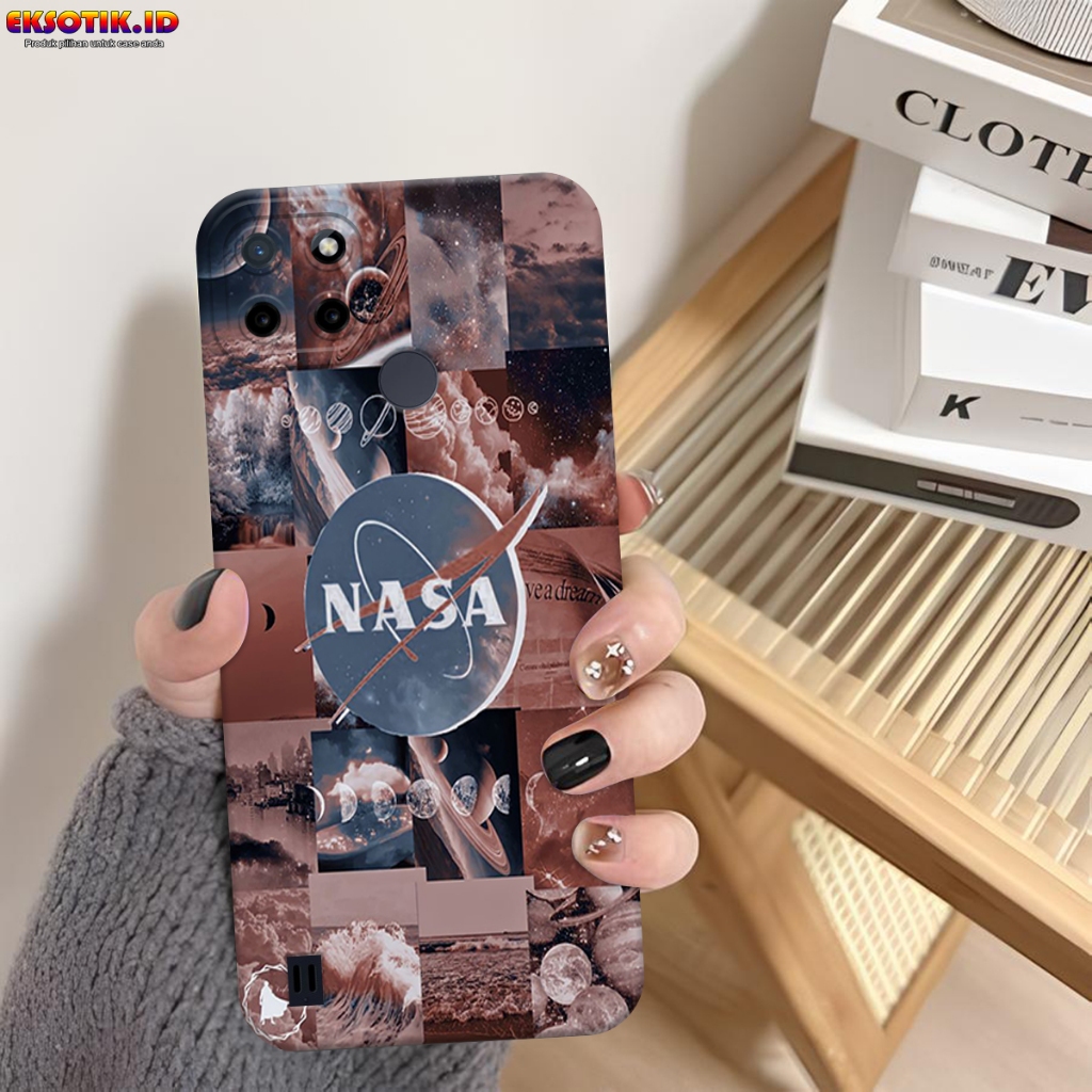 Case REALME C21Y C25Y- Eksotik.id - Casing REALME C21Y C25Y - Case NASA - Skin Handphone - Silikon R