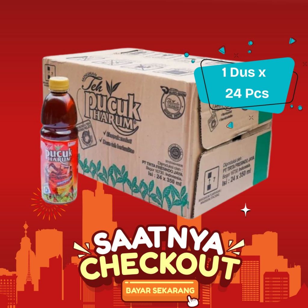 

TEH PUCUK HARUM MINUMAN SEGAR 350ML 1 DUS ISI 24PCS