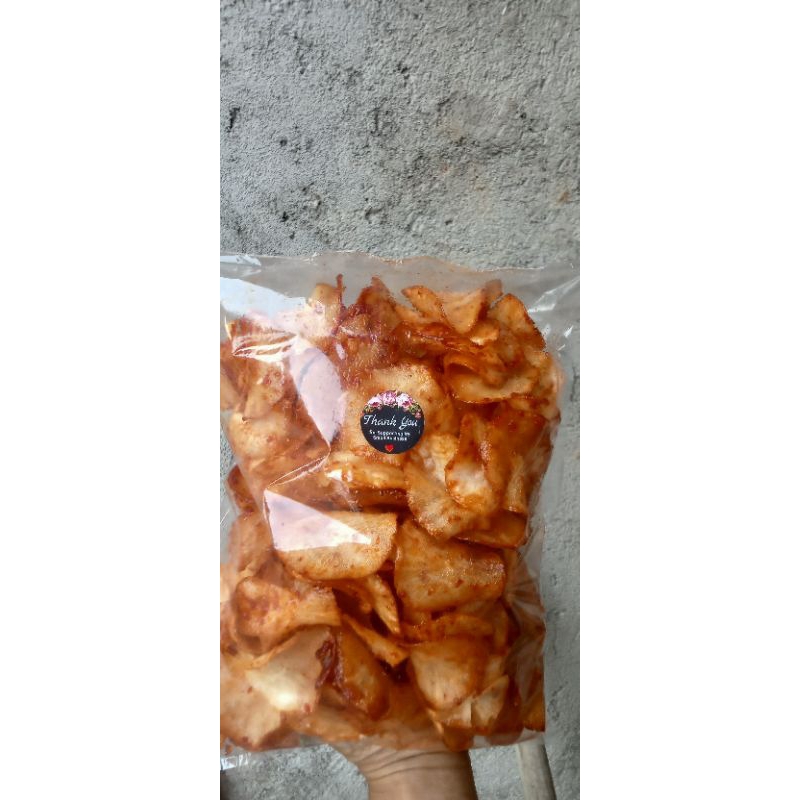 

KERIPIK SINGKONG PEDAS MANIS / KERIPIK SAMBAL