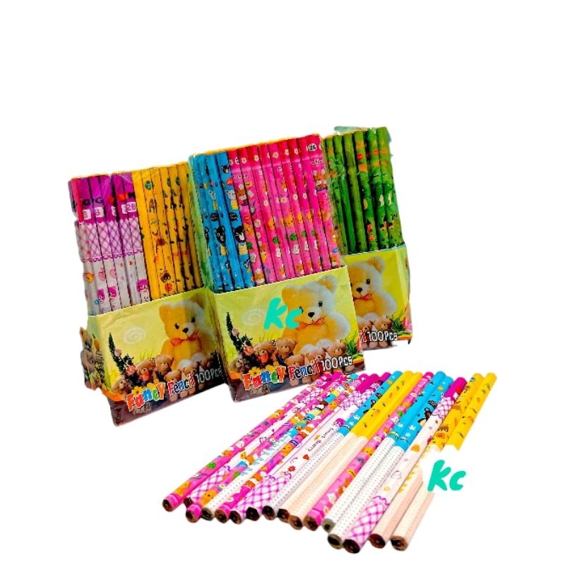

(PROM) ISI 100 PCS/ 1 PACK PENSIL KARAKTER BAGUS LUCU HARGA 1 PACK/ 100 PCS PENSIL