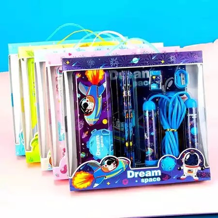

Stationary Set 6in1 Karakter 8026 / Paket Alat Tulis Set Karakter + Tali Skipping ATK