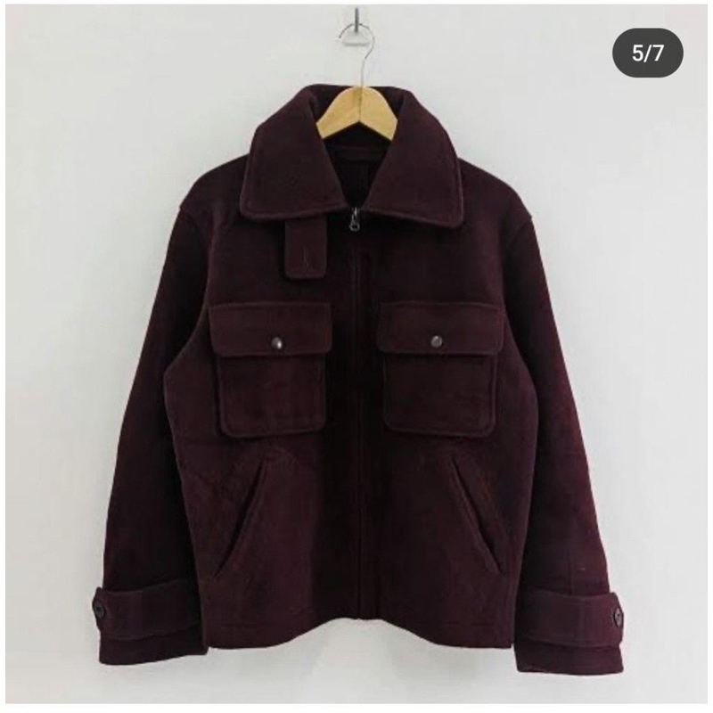 Uniqlo U Wool Blend Overshirt Boxy