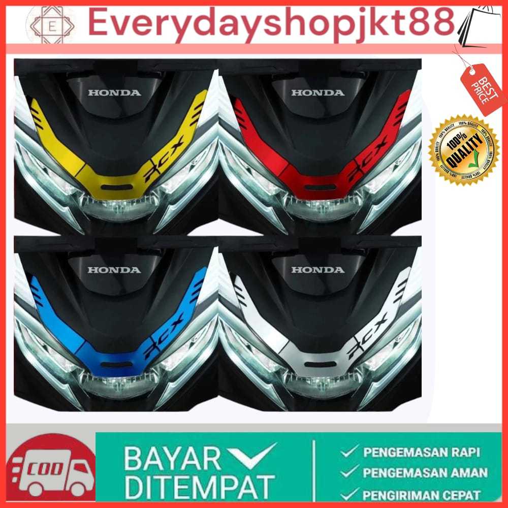 GARNISH LAMPU HEAD LAMP GARNISH LAMPU HEAD LIGHT PCX 160 Aksesoris Pcx 160 Lampu Pcx 160