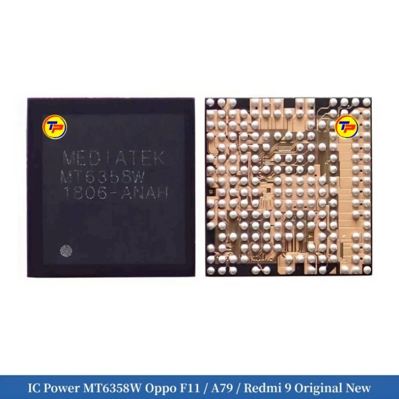 IC Power MT6358W Oppo F11 / A79 / Redmi 9  New