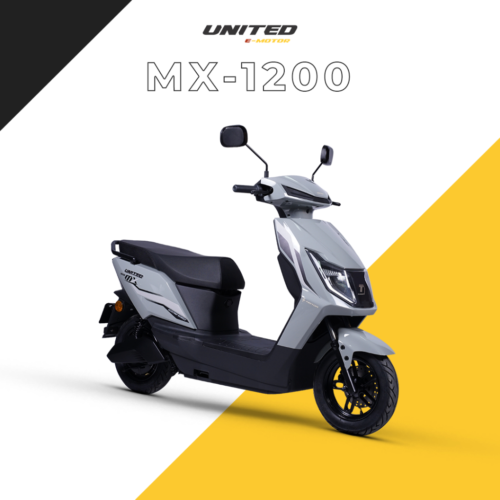 UNITED E-MOTOR Motor Listrik MX1200 - OTR JABODETABEK