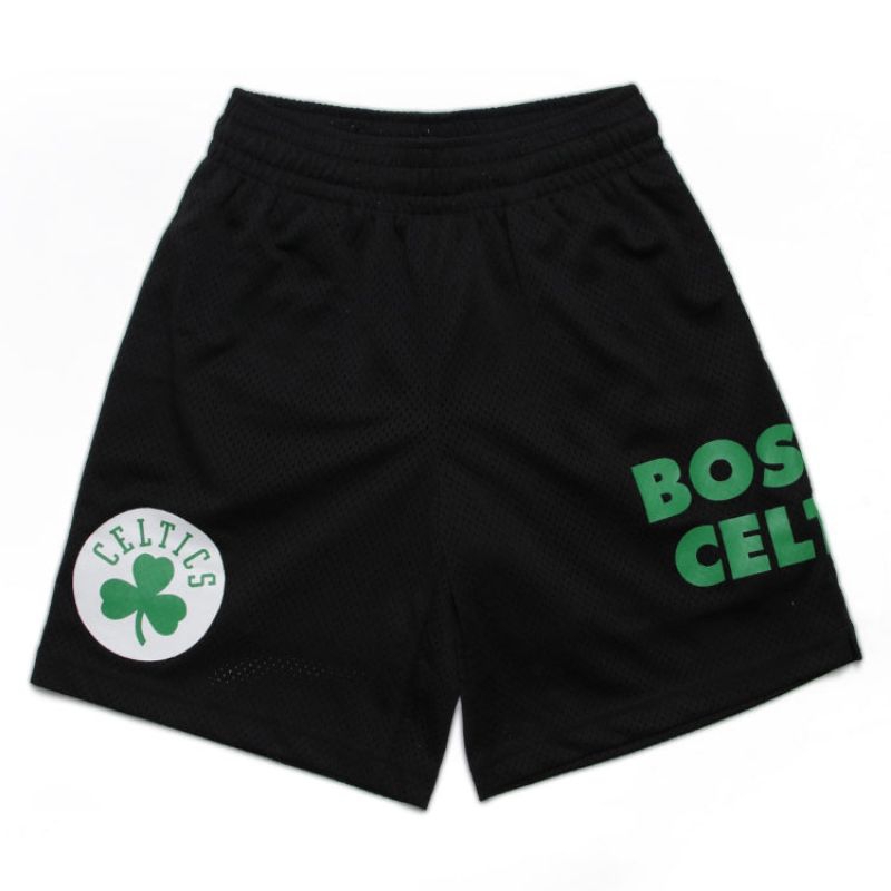 Shorts New Era Cap Boston Celtics Black Mesh Original