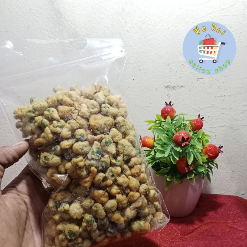 

snack kacang bawang gurih 250 gr / promo snack cemilan