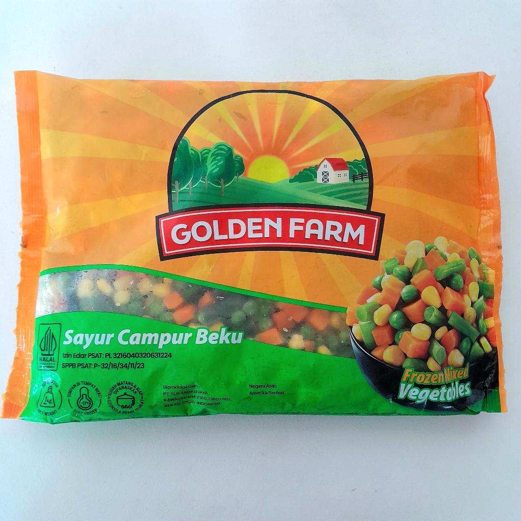 

GOLDEN FARM mixed vegetable 1kg