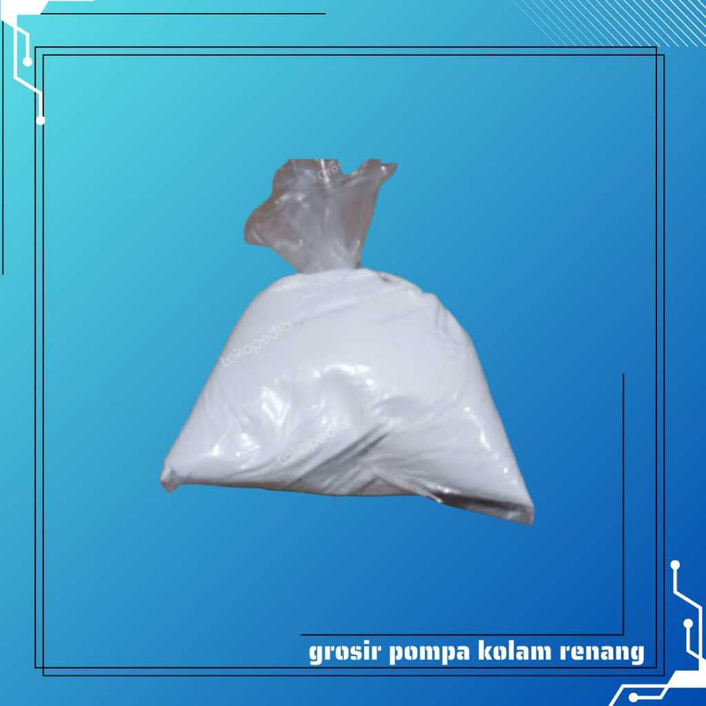 Soda Ash Penambah pH Air Kolam Renang Kemasan 1kg / Soda Ash Kolam Renang