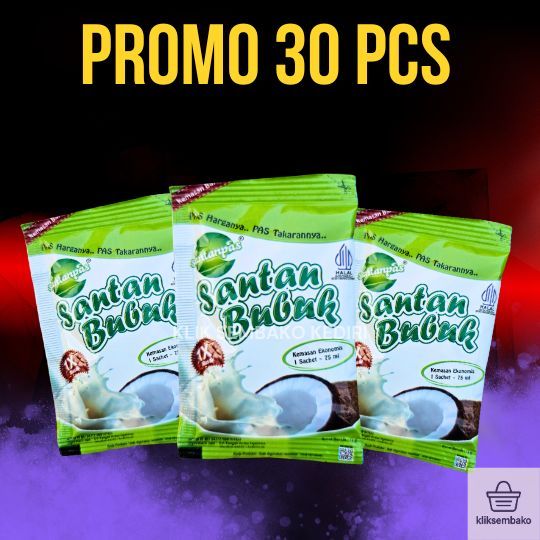 

Santanpas 30 pcs / 3 Renteng – Santan Bubuk Instan Siap Pakai