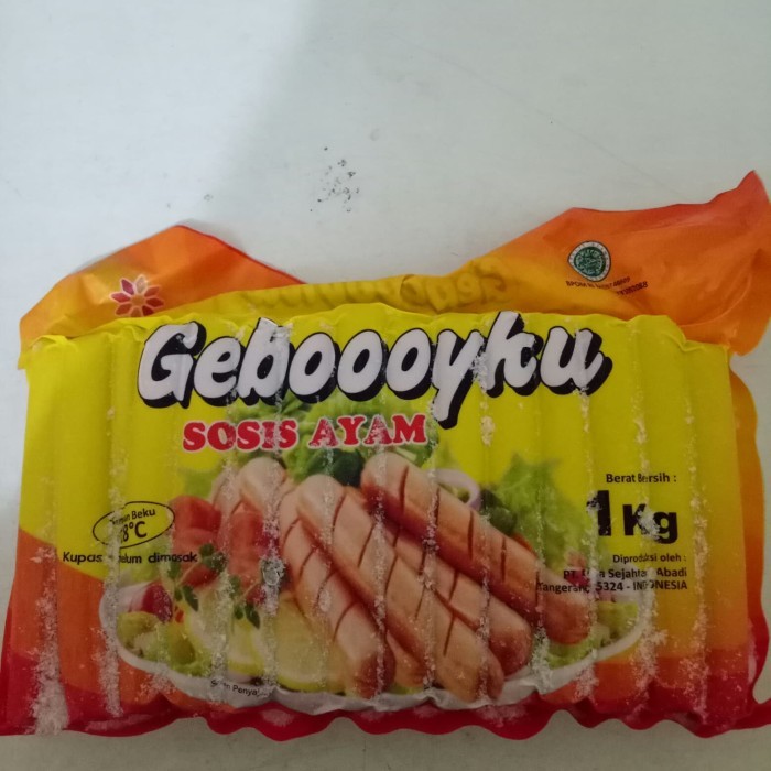 

Geboooyku Sosis Ayam 1000 Gram