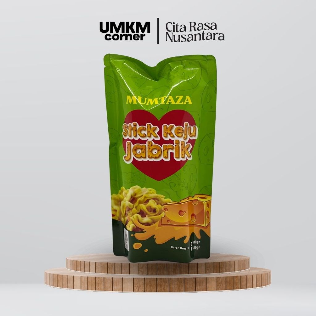

Stick Keju Jabrik / Cemilan Gurih / Snack Enak