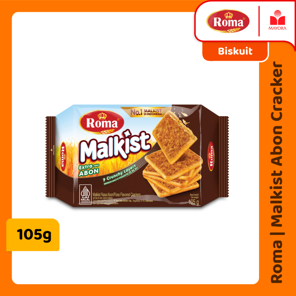 

Roma Malkist Abon Cracker 105 gr