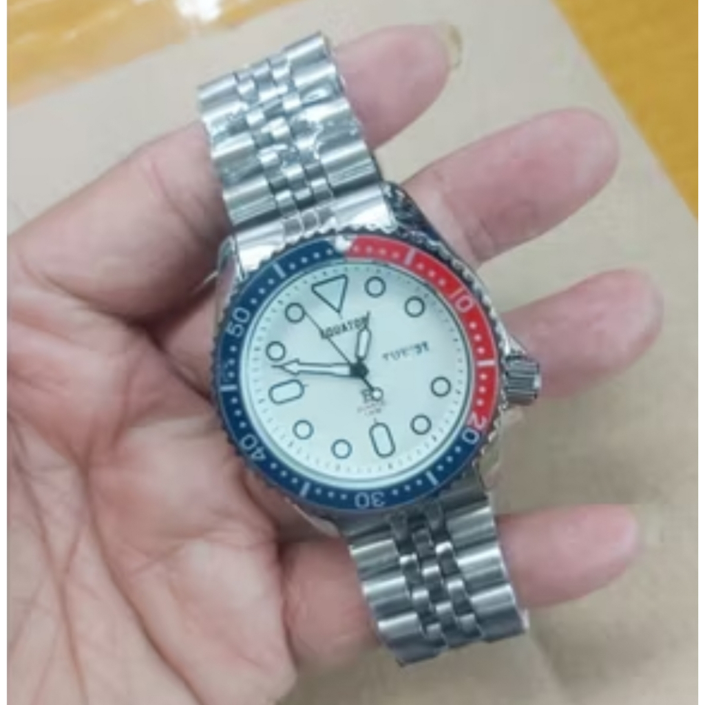 Jam Tangan Pria Original Equator Rantai Ring putar