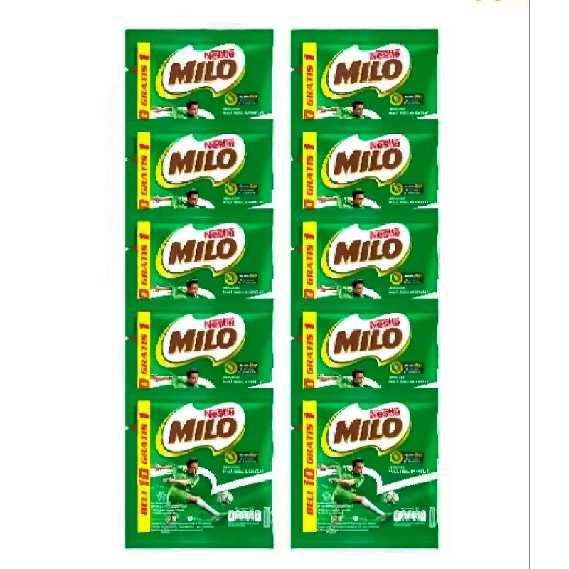 

milo activ go sachet isi 10 +1 22gr