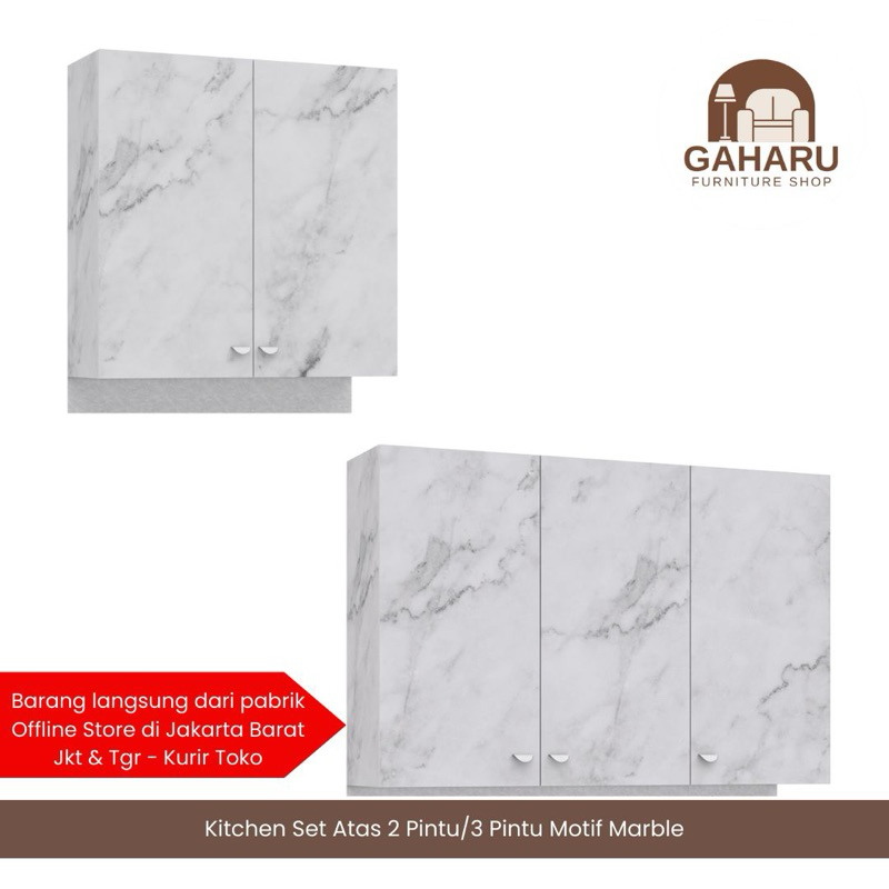 Graver Furniture Kitchen Set Atas 2 Pintu/3 Pintu