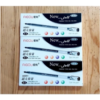 

BOLPEN NEW GELL XUI ZUA AIGOU 0.4 mm / ISI 12 PCS