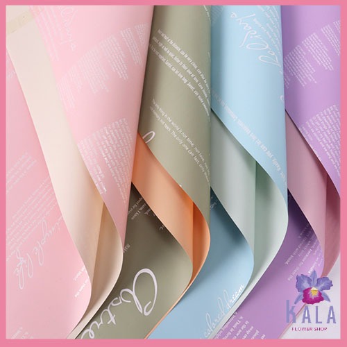 

20 Lembar Kertas Buket Bunga Kertas Cellophane Flower Wrapping KB6025