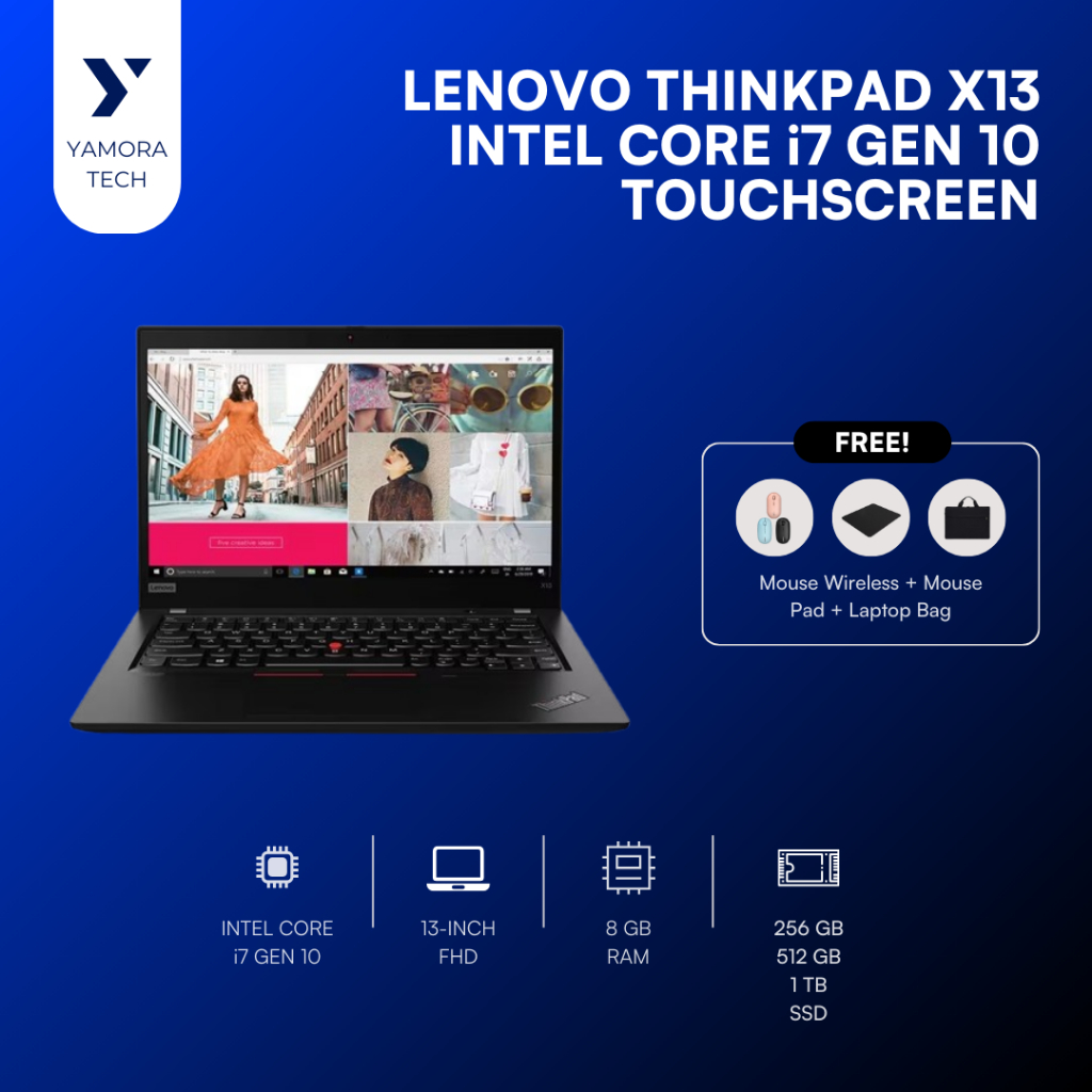 Lenovo Thinkpad X13 Core i7 Gen 10 Touchscreen