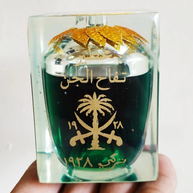 minyak apel jin warna hijau daun 5/7/9/11