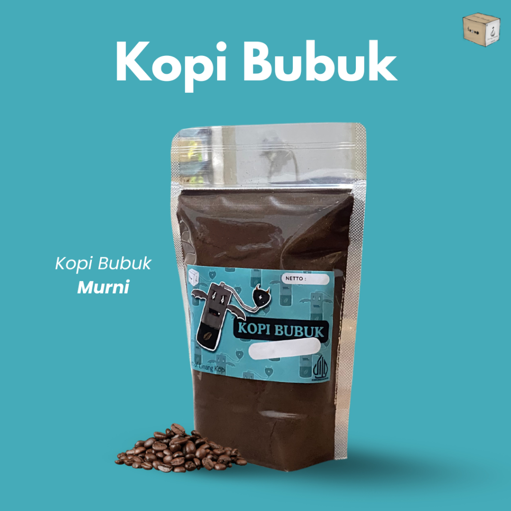 

[Promo Produk Baru] Kopi Bubuk Hitam Robusta Linang 100% Lokal Murni 250 gram Tanpa Campuran Termurah Premium