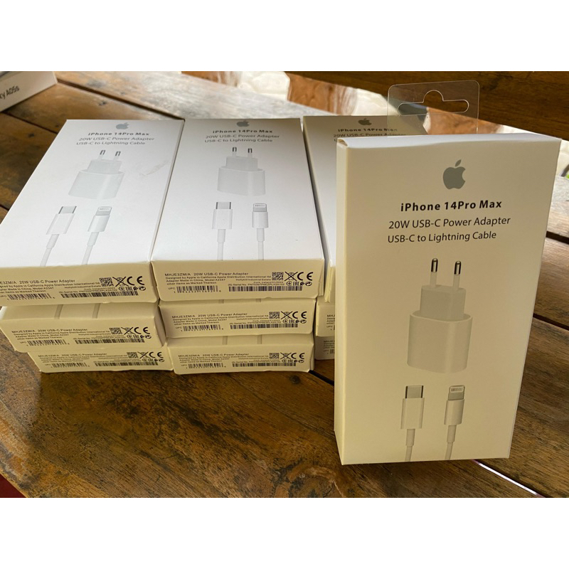 Charger Iphone 20watt adaptor+kabel
