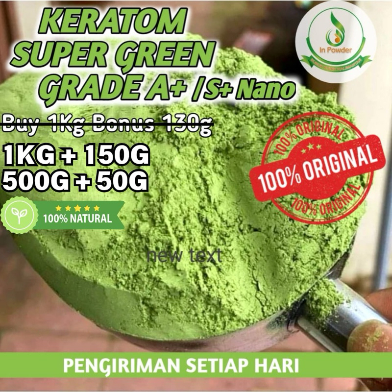 

bubuk daun purli purlik ultra kalimantan super s+