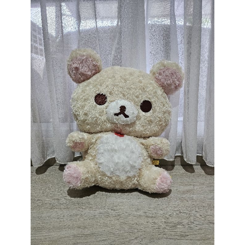 Boneka Rilakkuma Jumbo White Japan Claw Machine - boneka besar dari mesin capit jepang
