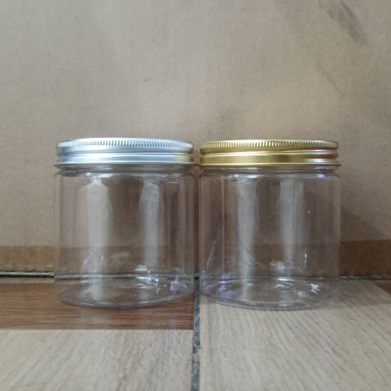 TOPLES JAR 250ML PLASTIK IMPORT TUTUP ALMUNIUM VARIAN WARNA/JAR 250ML IMPORT HAMPERS