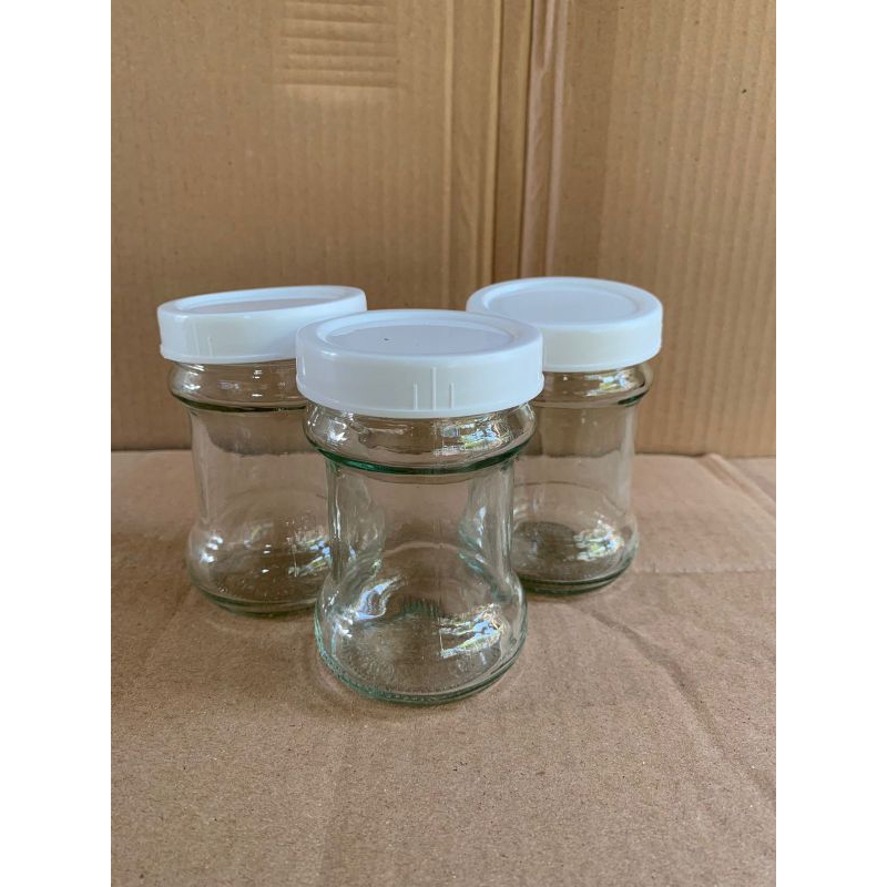 botol kaca jar 150ml / toples kaca 150ml tinggi